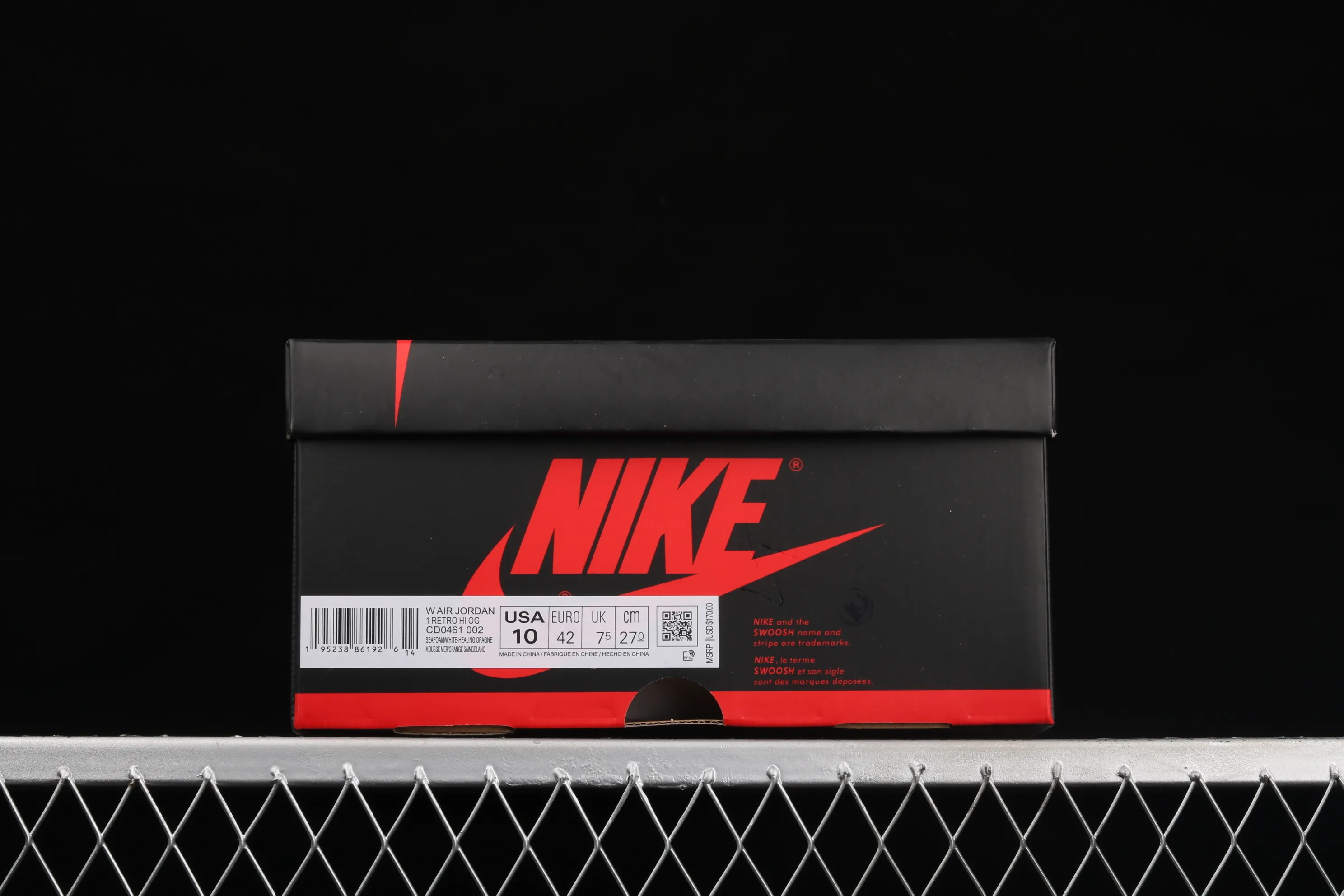 All categories Air Jordan Jordan series basketball shoes Air Jordan 1 High L version Air Jordan 1 Retro Hi AJ1 Joe 1 high top aqua blue CD0461-002